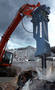 Hydraulic Breaker can match frequency to ground conditions.