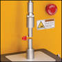 Tensile Test Fixture measures breaking strength of gel capsules.