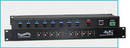 RJ45 Cat5 Switch offers Telnet remote control.
