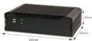 Mini-ITX Embedded Computer supports full HD 1080p graphics.