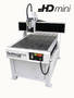 Mini CNC Router features 2 hp collet spindle.