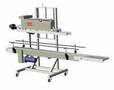 Heat Sealer and Conveyor handles large bag packaged products.