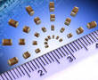 Tantalum Chip Capacitors deliver high CV value.