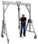 Aluminum Gantry Lift offers 4,400 lb capacity.