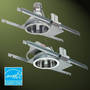 Compact Fluorescent Downlights suit commercial construction.