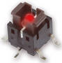Illuminated Tact Switch features surface mount design.