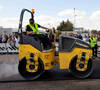 Tandem Vibratory Roller features 35.4 in. diameter drums.