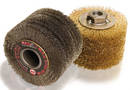 Flap Wheel Drums are intended for large-scale metal finishing.