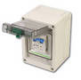 Polycarbonate Enclosures house DIN rail components.