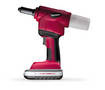 Cordless Blind Riveter delivers 2,023 lb of traction.