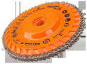 Flap Disc suits metal finishing applications.