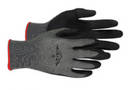 Nitrile Work Gloves provide grip in oily conditions.