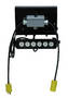 LED Work Area Light features hanging bracket mount.