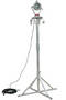 Quad-pod LED Light Tower features removable pedestal lamp.
