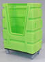 Bulk Linen Truck is designed for worker safety.