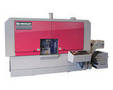 Automatic Bandsaw  provides high-speed cutting of aluminum.