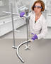 Laboratory Mixer features stainless steel air motor.