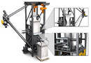 Bulk Bag Unloader features 4-stage material conditioning.
