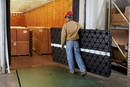 Reusable Plastic Panels help pack shipments securely.