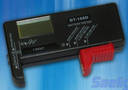 Universal Battery Tester works with 1.5 and 9 V cells.
