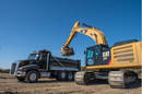 
Caterpillar Unveils First Hybrid Excavator
