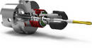 Collet Holders target machines with synchronous spindle.