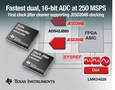 
TI Enters JESD204B Market with Industry's Fastest Dual, 16-Bit ADC and First Clock Jitter Cleaner
