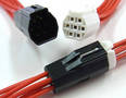 Inline Connectors feature lock protection, slim profile.