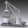 Mobile Bulk Bag Filler offers metal detection, tilt-down feeder.