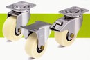 Metric Steel Casters feature heavy duty brackets.