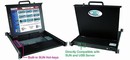 KVM Drawers are equipped with front panel security lock.