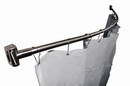 Curved Shower Rod can withstand load of 50 lb.
