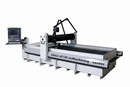 Machining Center cuts large parts from stock up to 5 x 10 ft.