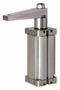Pneumatic Swing Clamps have fully enclosed design.