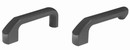 Aluminum Cabinet Door Handles come with open- or closed-ends.