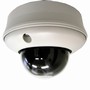 Color Mini-Dome Camera is vandal resistant.
