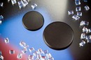 Miniature Laundry Tag measures 10 mm wide and 2 mm thick.