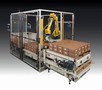 Robotic System can palletize 2 pallets from 1 station.