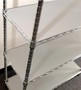 Wire Shelf Liners are constructed from 1/8 in. thick PVC.