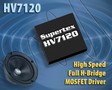 MOSFET Driver features up to 200 V bridge supply voltage.