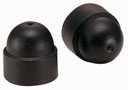 Caps protect cap screws and socket heads.