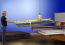 Vacuum Lifter can feed up to 8 x 20 ft sheet or plate.
