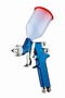 Spray Finishing Gun is designed for making spot repairs.
