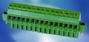 Pluggable PCB Terminal Block has screw-locking feature.