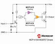 MOSFET Drivers are rated for peak output current of 1.5 A.