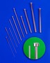 Ejector Pins are through-hardened to Rc 60-63.