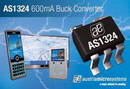 DC-DC Buck Converter supplies 600 mA for low output voltages.