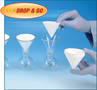 Filters have pre-formed conical shape.