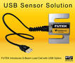 Load Cells come with 16 bits resolution USB output.