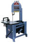 Vertical Bandsaw has 14 in. cut-off capacity.